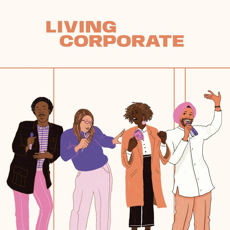 Living Corporate podcast artwork