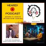 Heard!: Afros & Audio Interview Series with Talib Jasir Heard! Podcast ad cover