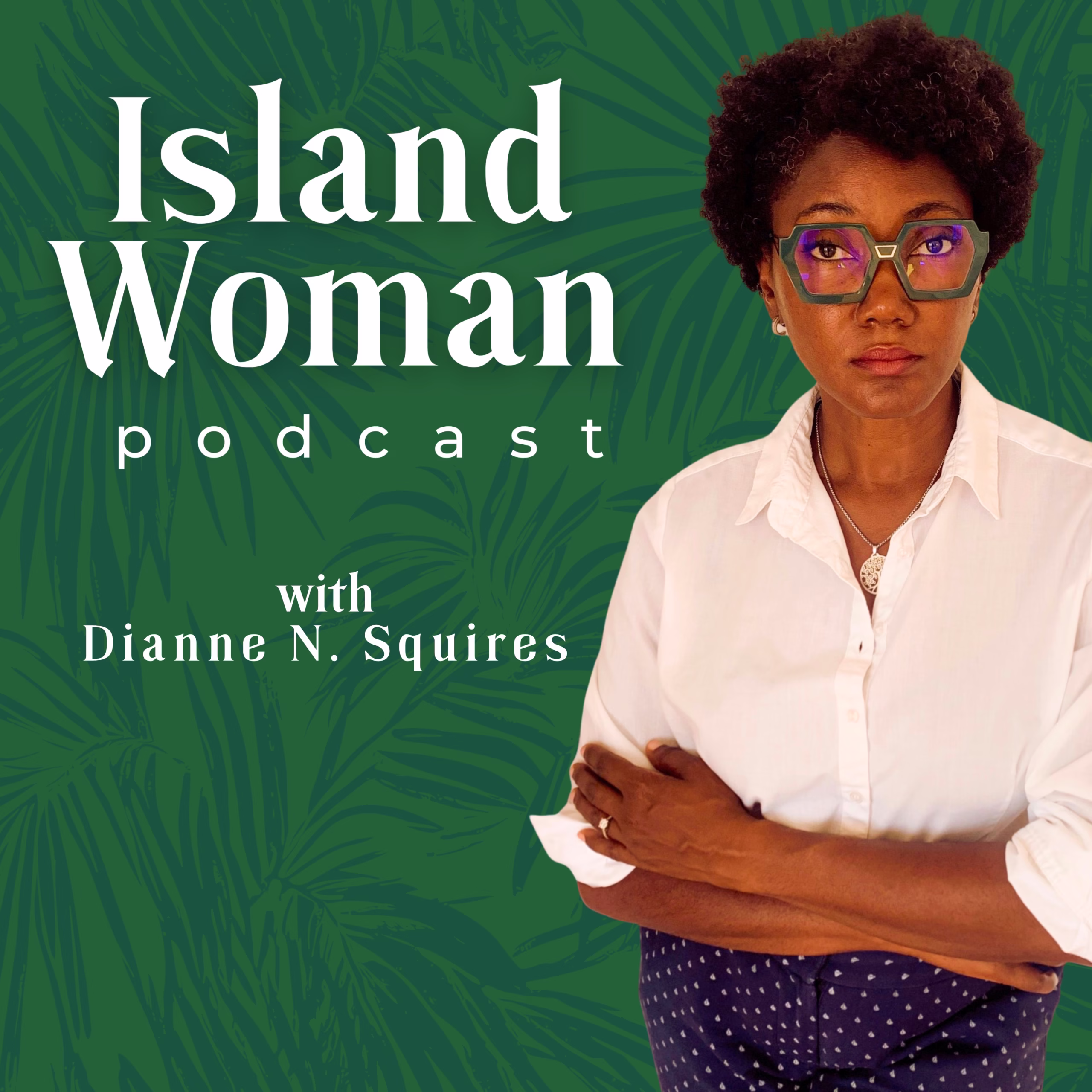 Island woman podcast cover art